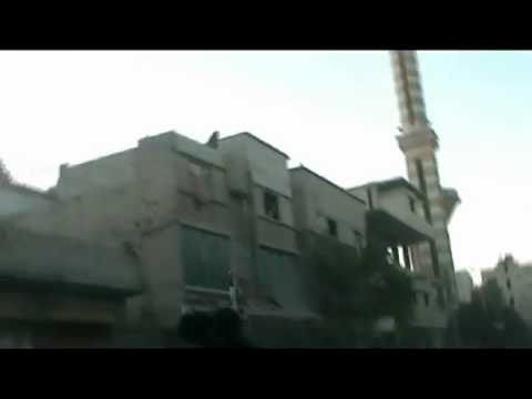 التصدي للطيران الحربي برشاش الدوشكا من قبل كتيبة جند الله في ريف دمشق