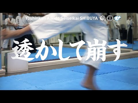 ［透かして崩す］養神館合気道 精晟会渋谷の稽古
