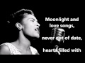 As Time Goes By  BILLIE HOLIDAY (with lyrics)