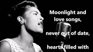 As Time Goes By  BILLIE HOLIDAY (with lyrics)