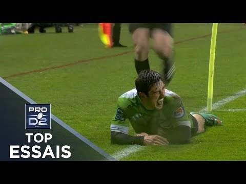 TOP Essais de la J27 - PRO D2 - Saison 2017-2018