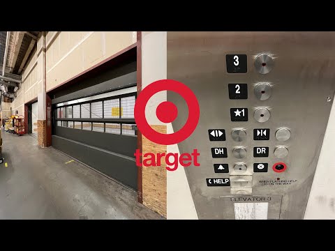 Epic Motors! Schindler Hydraulic Freight Elevators - Target, Westgate Center - San Jose, CA
