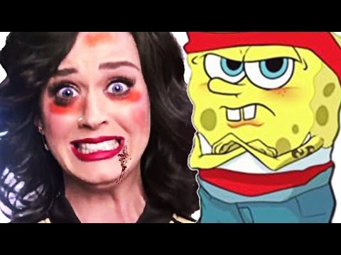 SPONGEBOB PICCHIA KATY PERRY - Gmod Funny Moments ITA (Scary Map)