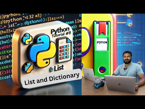 Tutorial 8 List And Dictionary In Python Python Tutorial Python Tutorial For Beginners