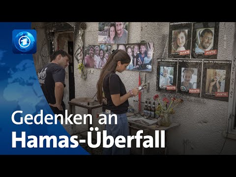 Gedenktag des terroristischen Überfalls der Hamas auf Israel