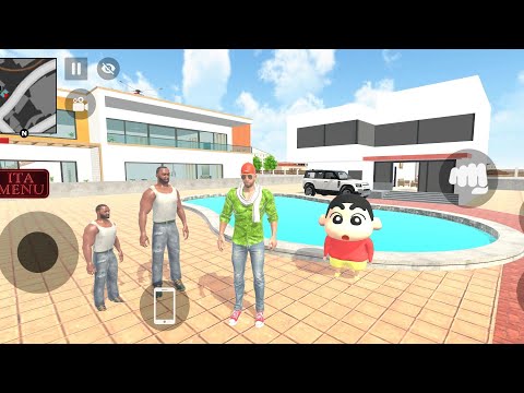 Franklin built his house near Jack house🏠 Indian Theft Auto Simulator🎉😱Indian bike driving 3D