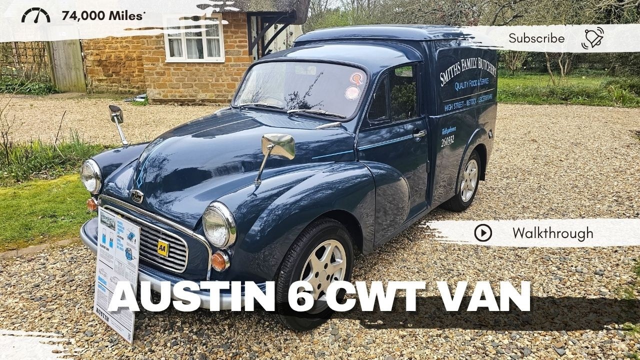 1972 Austin 6 CWT Van | The Coolest Classic Shop Van You’ll Ever See?
