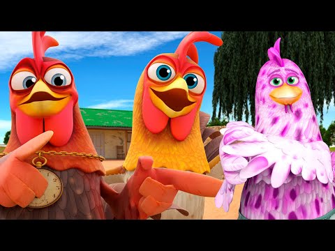 The Best Songs of Roosters and Chickens to Sing and Have Fun! | Zenon The Farmer