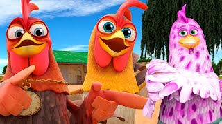 Download lagu The Best Songs of Roosters and Chickens to Sing and Have Fun! | Zenon The Farmer mp3