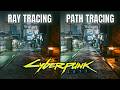 Cyberpunk 2077 Ray Tracing Vs Path Tracing Graphics Comparison