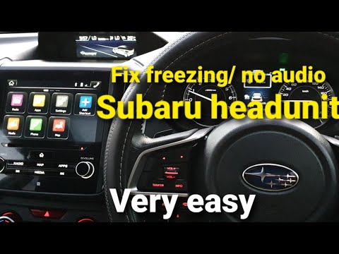 YouTube video about: How to reset subaru radio?