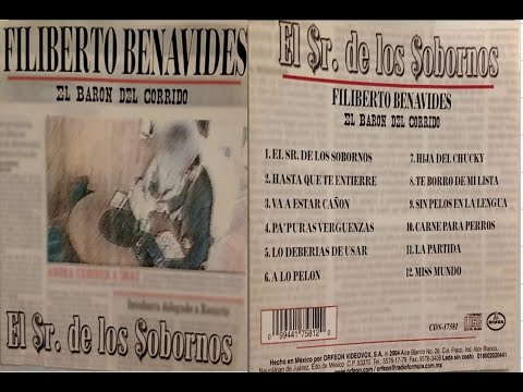 El Señor de los sobornos disco completo El baron del corrido