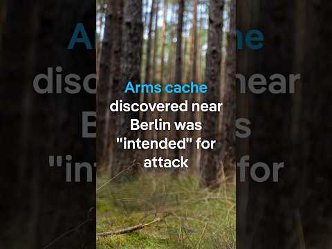 Arms cache discovered near Berlin was 'intended' for attack | DW News