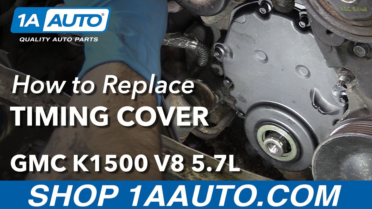 How to Replace Timing Cover 96-00 V8 5.7L GMC K1500