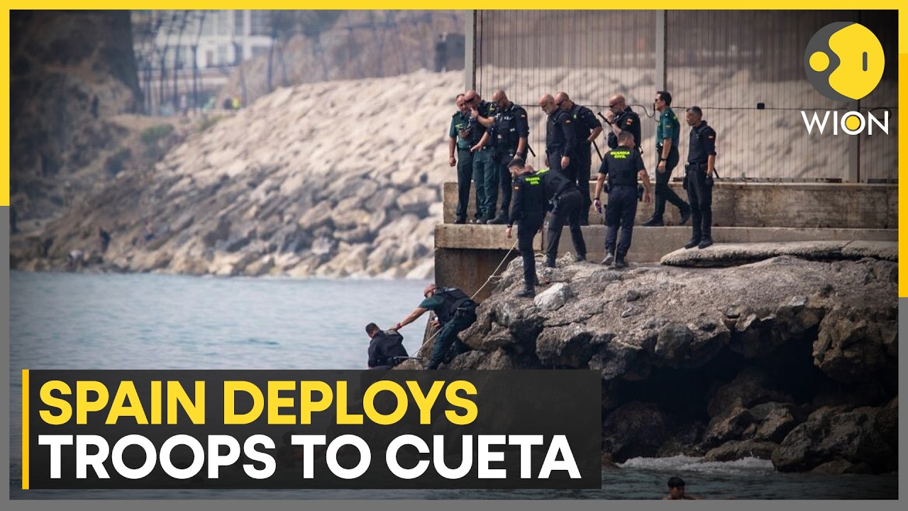 Chaos At Spain Border: Troops Deployed After Influx, PM Pedro Sanchez  Vows Immediate Response |WION