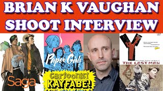 BRIAN K VAUGHAN Shoot Interview! The Most Successful Writer In Comix Shares His Secrets to the Craft video