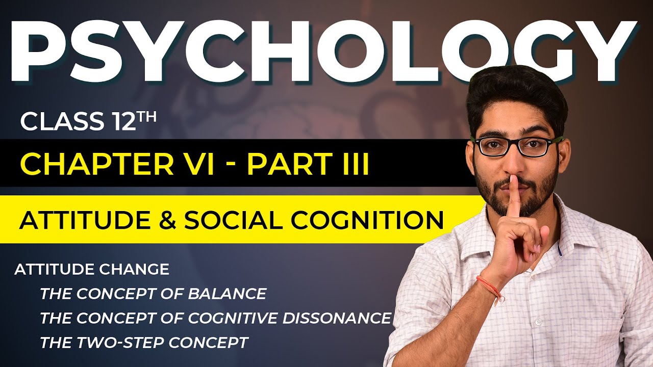 Class 12 Psychology Chapter 06 Part 03/05 - Attitude & Social Cognition - Attitude Change