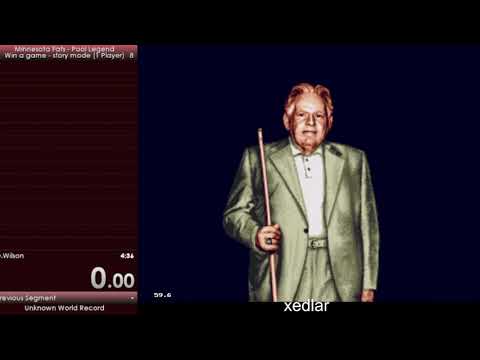 Minnesota Fats - Pool Legend Speedrun (Win a game - Story mode)