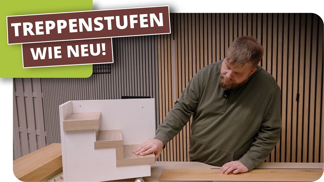 Treppenstufen renovieren | Die beste Lösung für jede Treppenform
