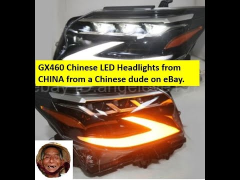 GX460 Alibaba Aftermarket Headlamps