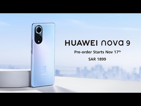 HUAWEI nova 9 | Pre-order from Nov 17th