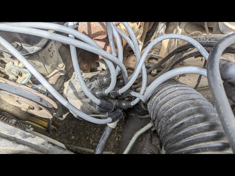 1985 Nissan 720 - Update 3 - Spark Plug Wires - Soggy Headlights