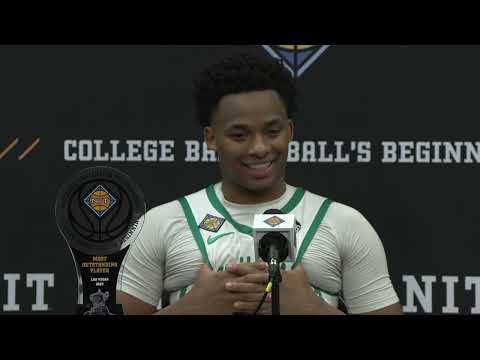 Postgame Press Conference vs UAB | NIT Championship | Mean Green MBB