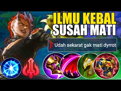 Dikeroyok Gak Mati!! Build Dyrroth Tersakit 2023 - Item Dyrroth Tersakit 2023