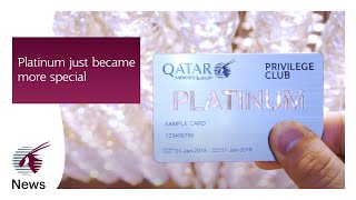 Platinum just became more special - Qatar Airways