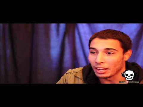 Anas Siraj Mounir speaks after retaining his Amateur M4TC 170lb title