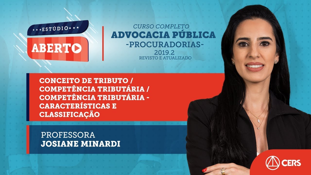 Aula para concurso sobre o conceito de tributo e a competência tributária