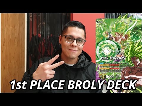 1ST PLACE WINNING BROLY DECK PROFILE!