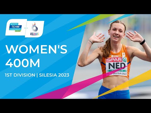 Femke Bol flies to Championship Record in 400m | Full Race Replay | Silesia 2023