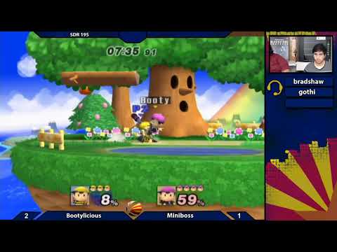 SDR195 Amateur Losers Semis: Miniboss (Ness) vs Bootylicious (Ness)