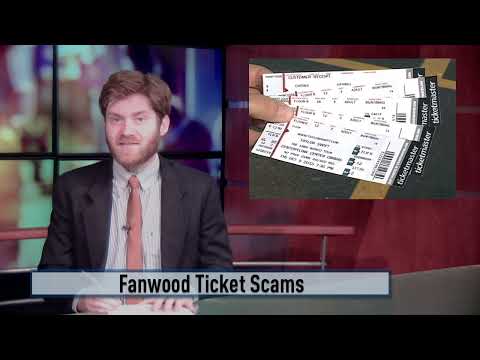 Fanwood Ticket Scams