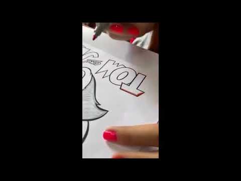 COLRING TOM & JERRY COLORING PAGE