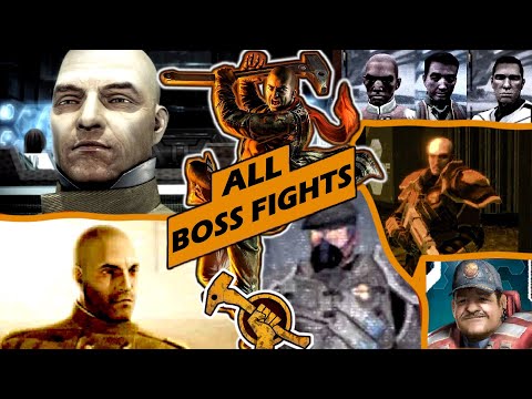Red Faction Guerrilla All Boss Fights + Ending
