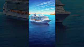 We asked YouTube AI to create a cruise ship sailing. Not bad! #DreamScreenAI