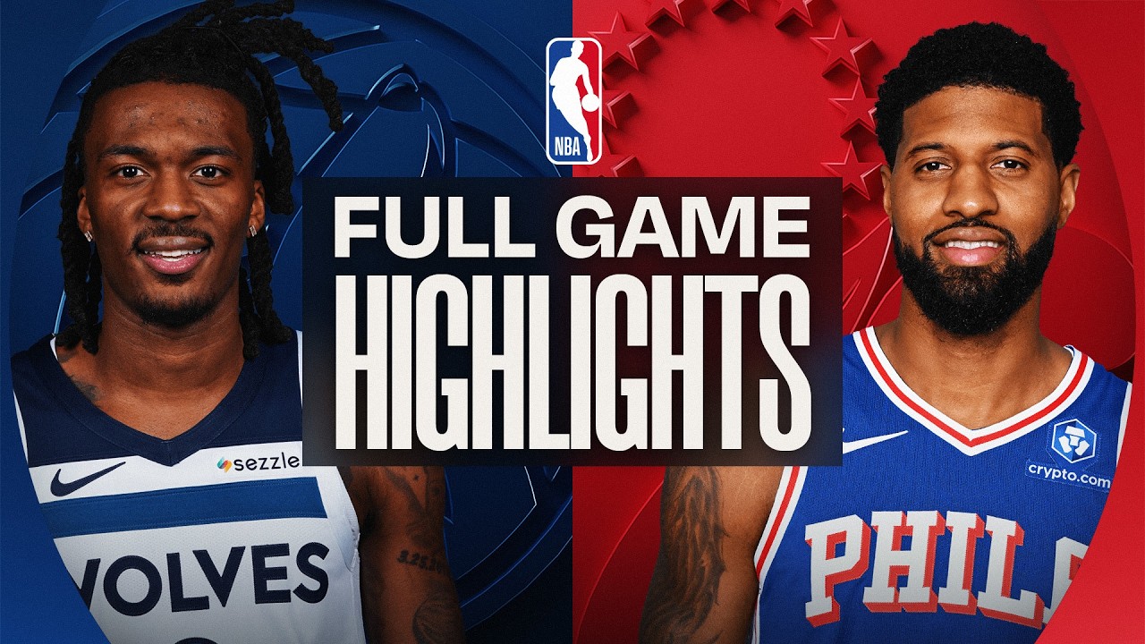 TIMBERWOLVES at 76ERS | FULL GAME HIGHLIGHTS | April 3, 2026