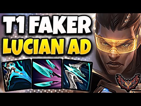 T1 Faker LUCIAN vs KAISA [ ADC ] Patch 13.3 Korea Grandmaster ✅
