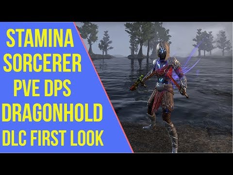 Stamina Sorcerer DPS - Dragonhold First Look