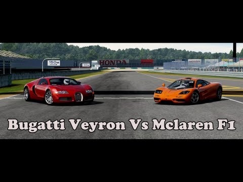 Forza Motorsport 4 Battle - S2.E10: Bugatti Veyron Vs Mclaren F1