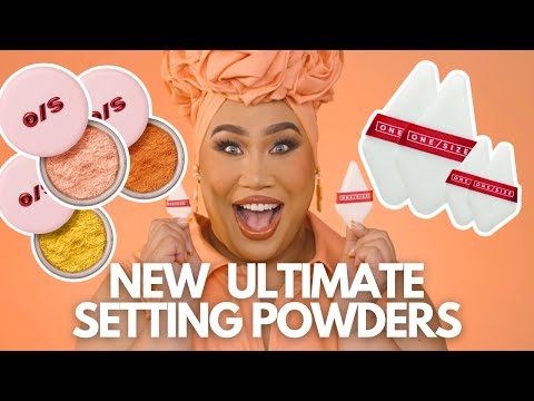 The New One/Size ULTIMATE Blurring Setting Powder Shades | PatrickStarrr