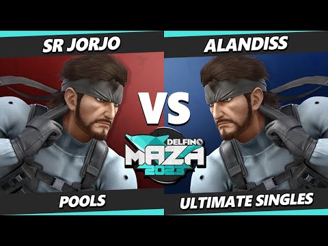 Delfino Maza 2023 - Sr. Jorjo (Snake) Vs. AlanDiss (Snake) Smash Ultimate - SSBU
