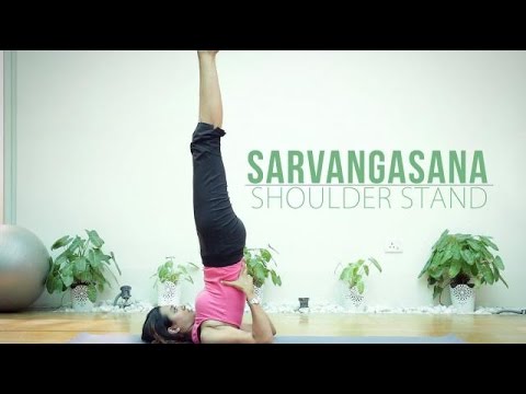 YouTube video about Why You Should Try Sarvangasana Shoulder Stand Pose Today