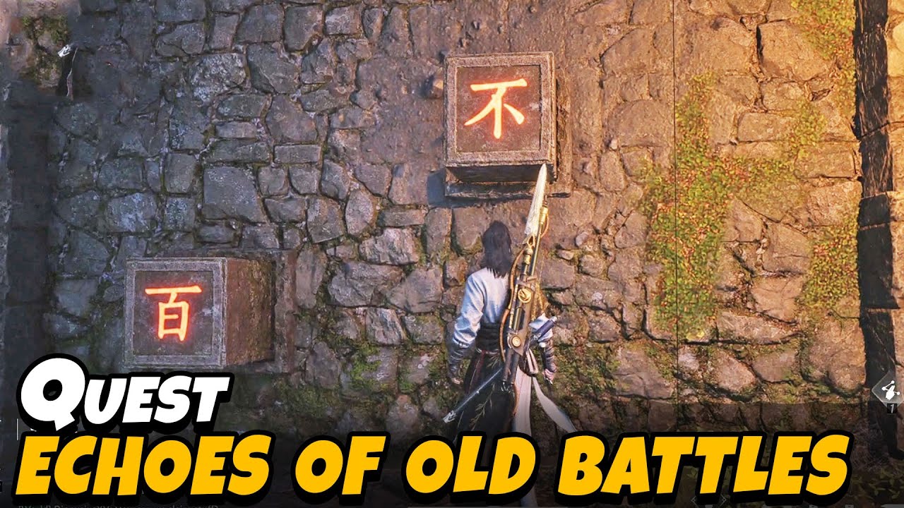 SOLVE THE PUZZLE -  echoes of old battles Quest | Where Winds Meet