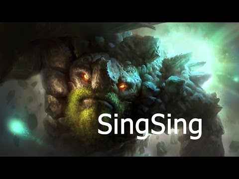 Dota 2 stream: SingSing plays Tiny 3 (Gameplay & Commentary) v.6.83с
