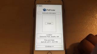 PetFinder App Demo