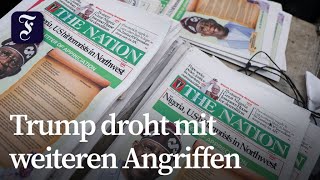 US-Armee greift IS-Stellungen in Nigeria an