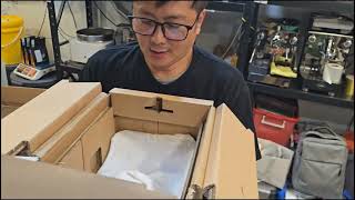 Unboxing SMEG EMC 02 Mini Pro Semiautomatic Espresso Machine